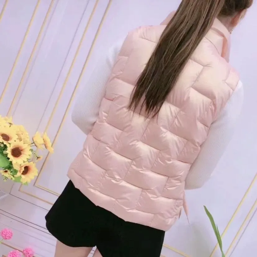 Pankh Calista Metallic Puffer Vest Down Jacket