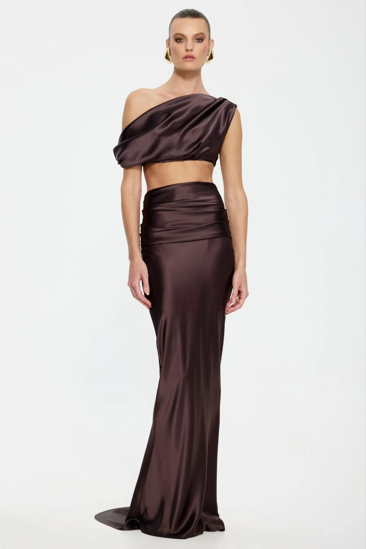 Perez Skirt - Chocolate
