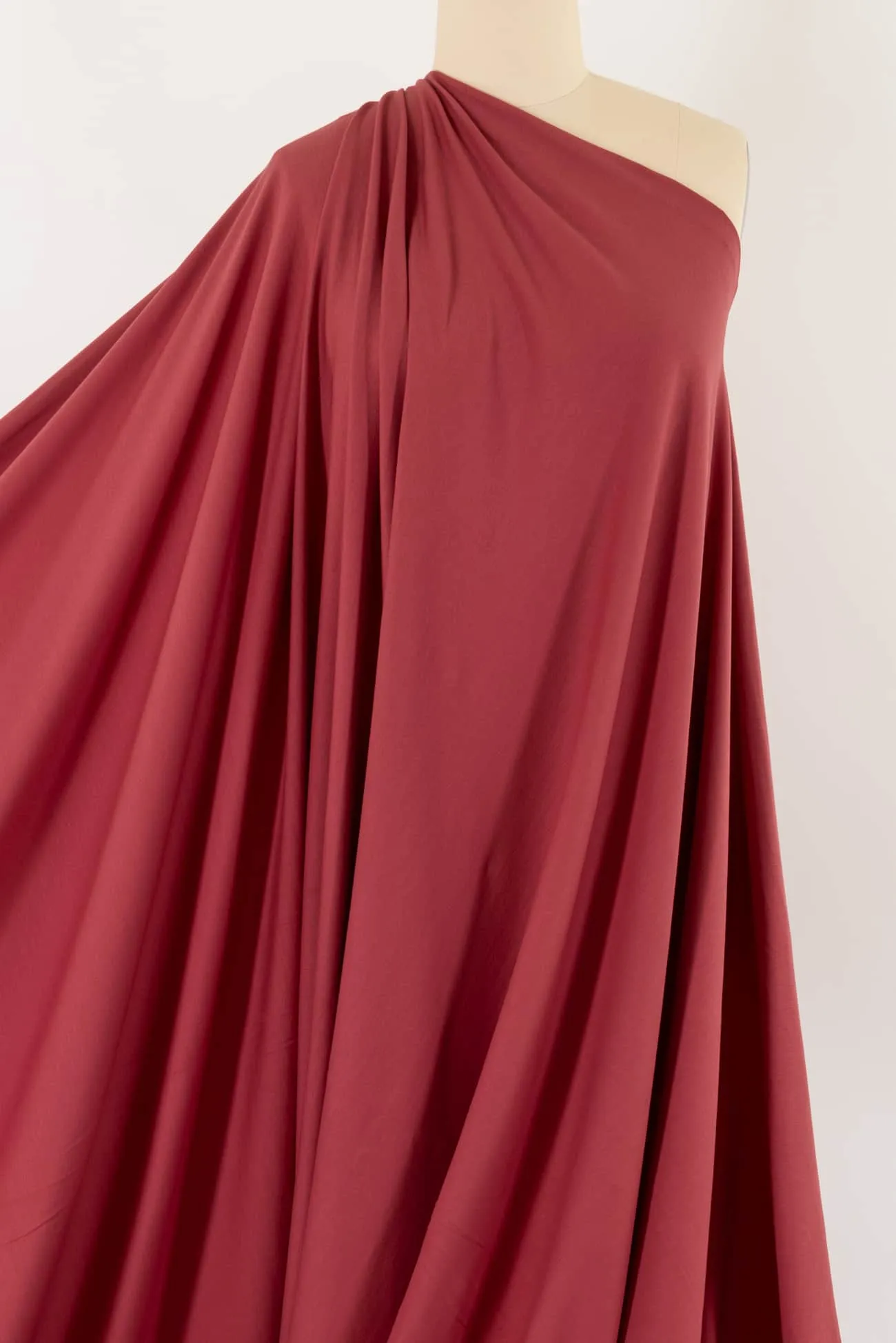 Pink Clay Cotton/Spandex Knit - ENDCUT