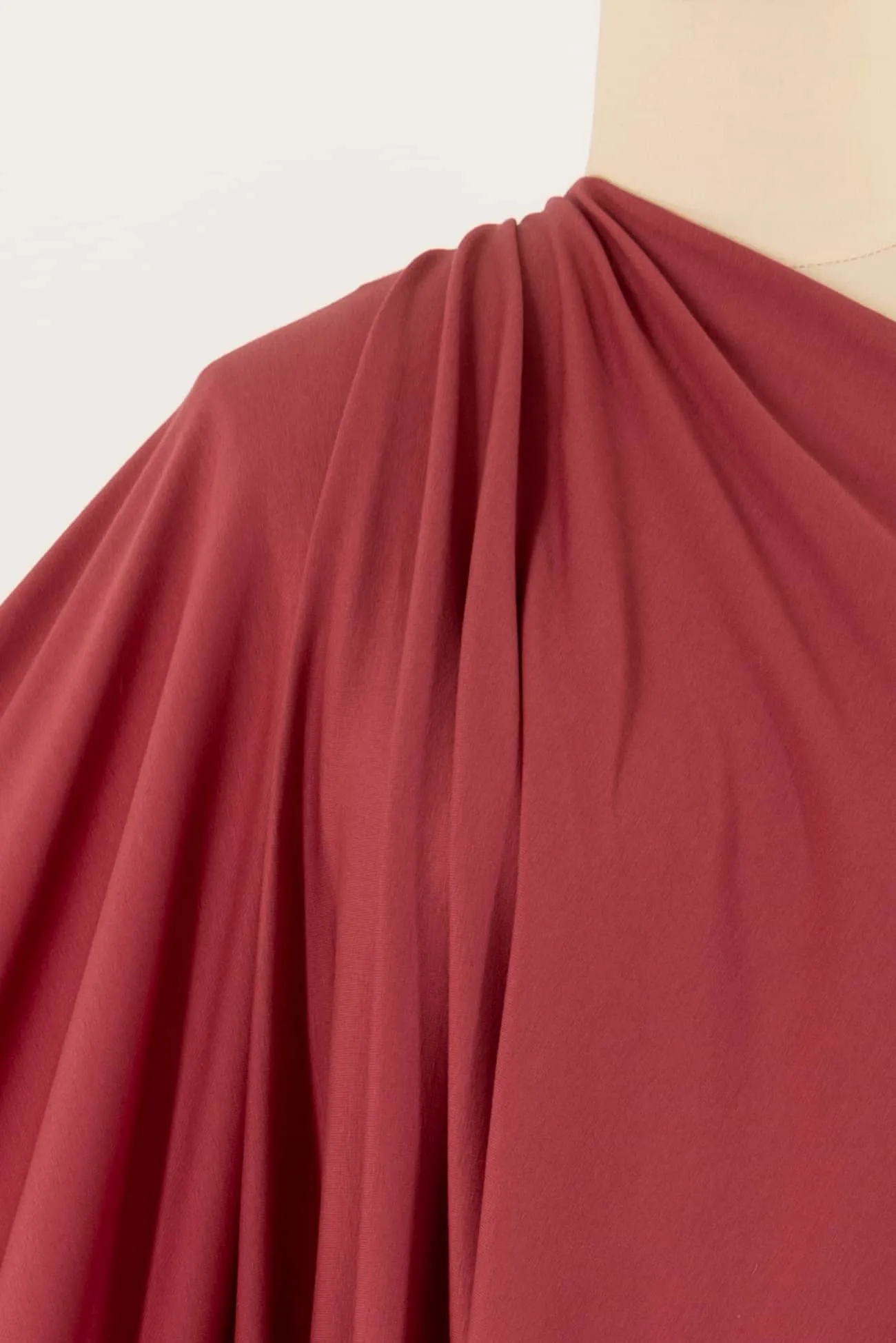 Pink Clay Cotton/Spandex Knit - ENDCUT