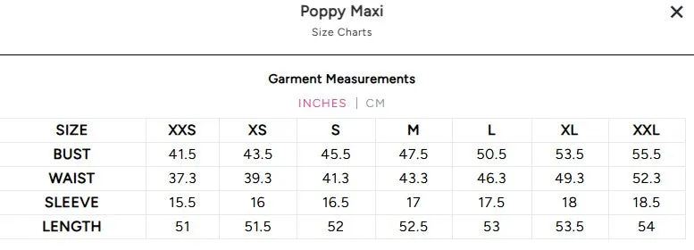 Poppy Maxi - Garden Cheetah
