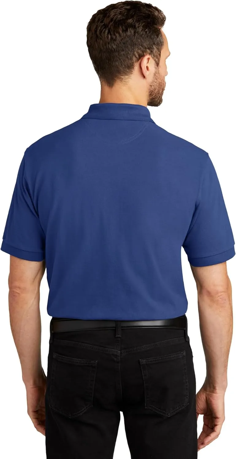 Port Authority Heavyweight Cotton Pique Polo