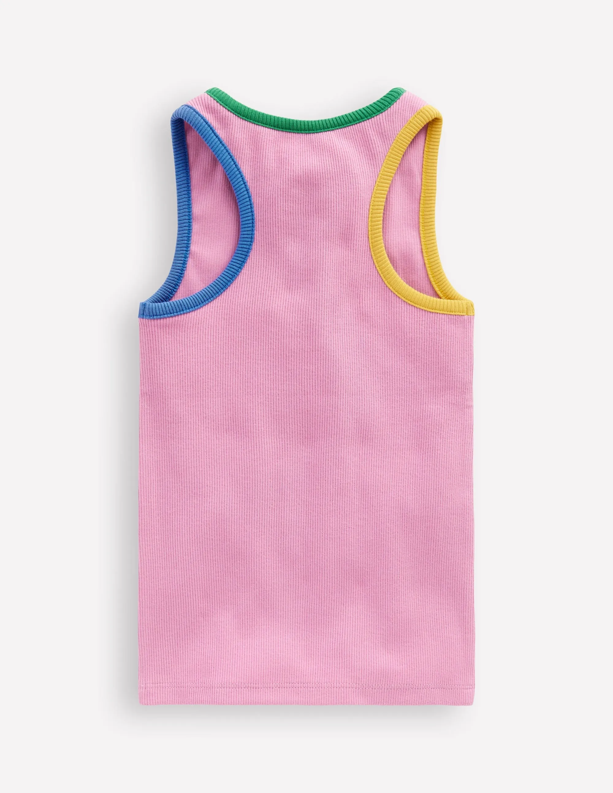Racerback Ribbed Vest-Vintage Mauve