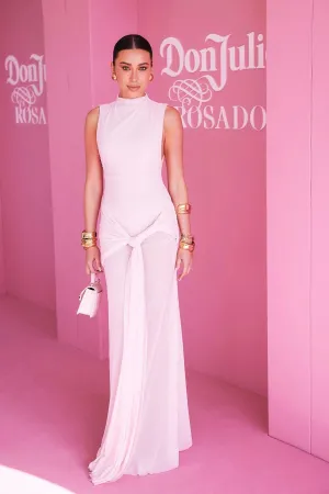 Roza Maxi Dress - Petal Pink