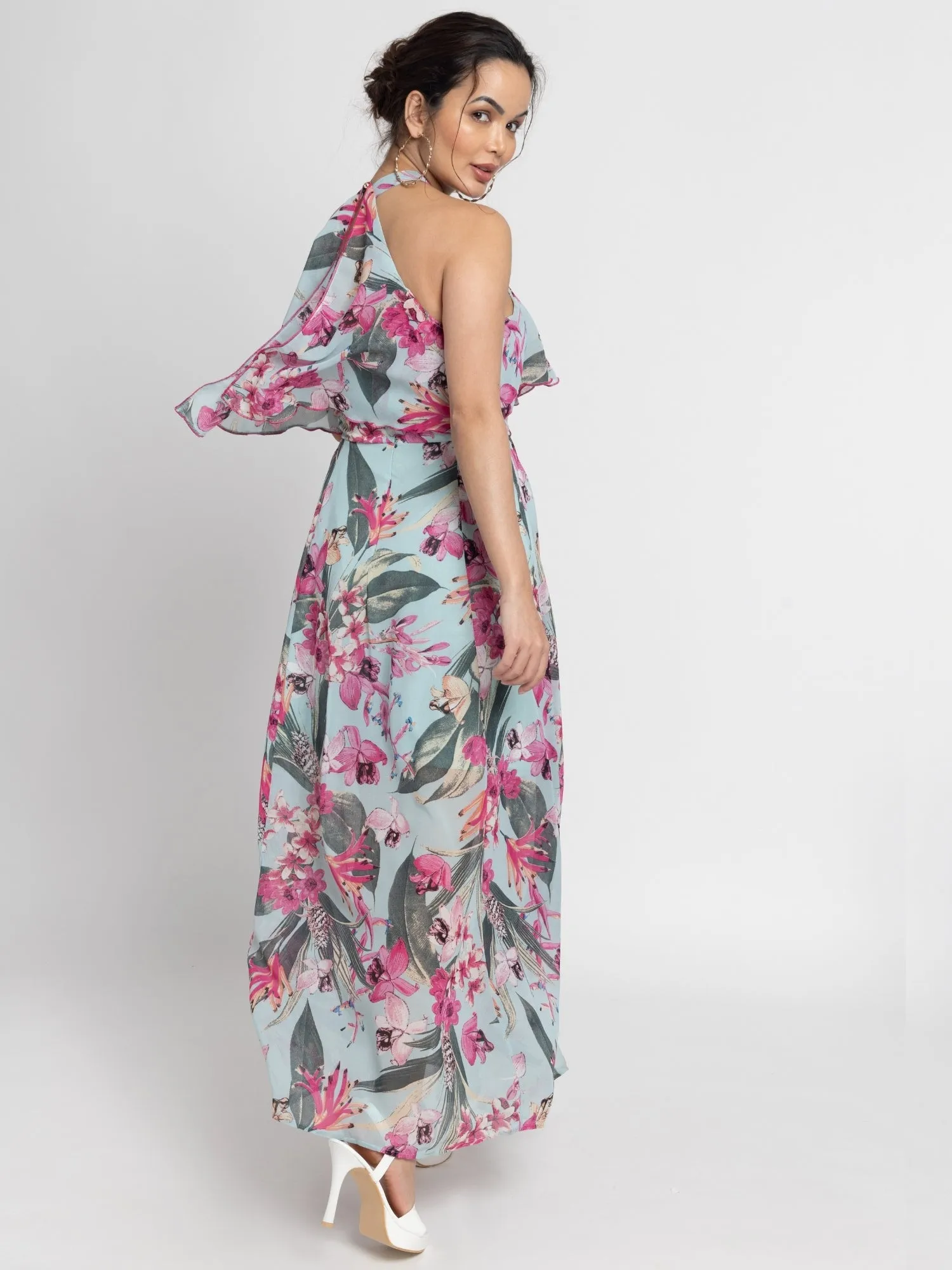 Seafoam Blue Maxi Dress