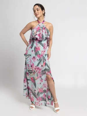 Seafoam Blue Maxi Dress