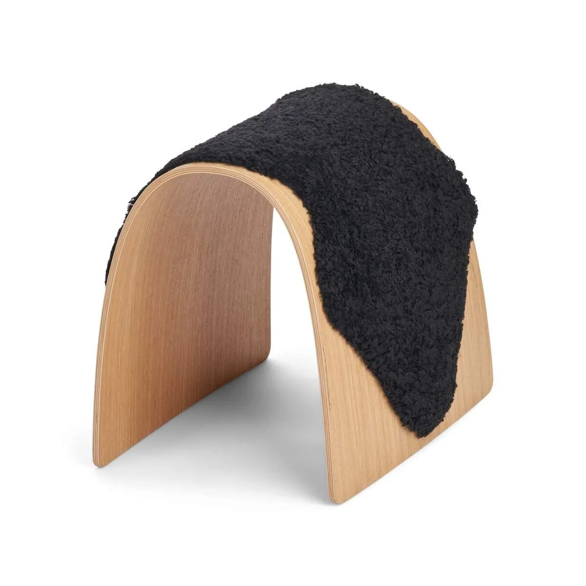 Sheep Stool Cover | Short Wool