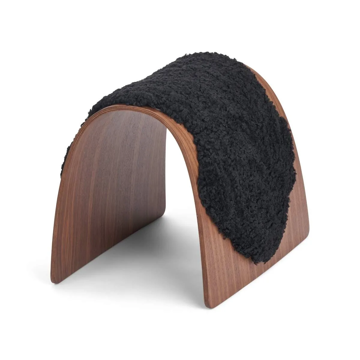Sheep Stool Cover | Short Wool