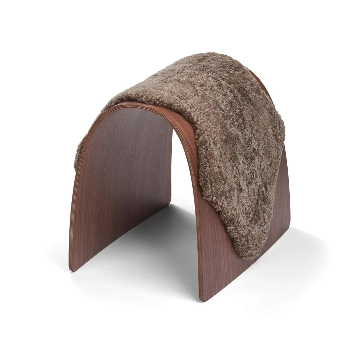 Sheep Stool Cover | Short Wool