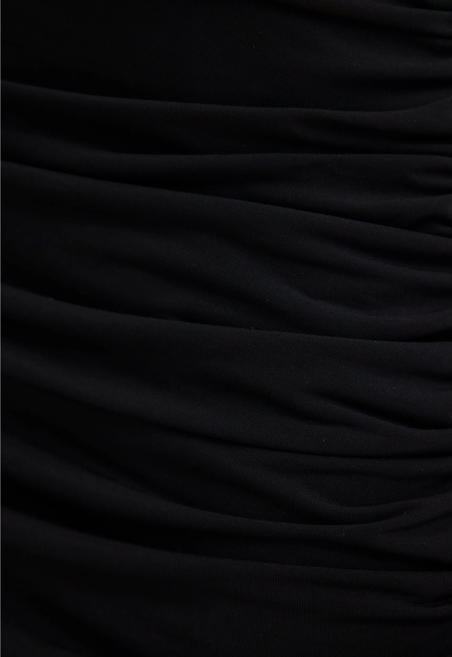 Slink Italian Jersey Skirt - Black