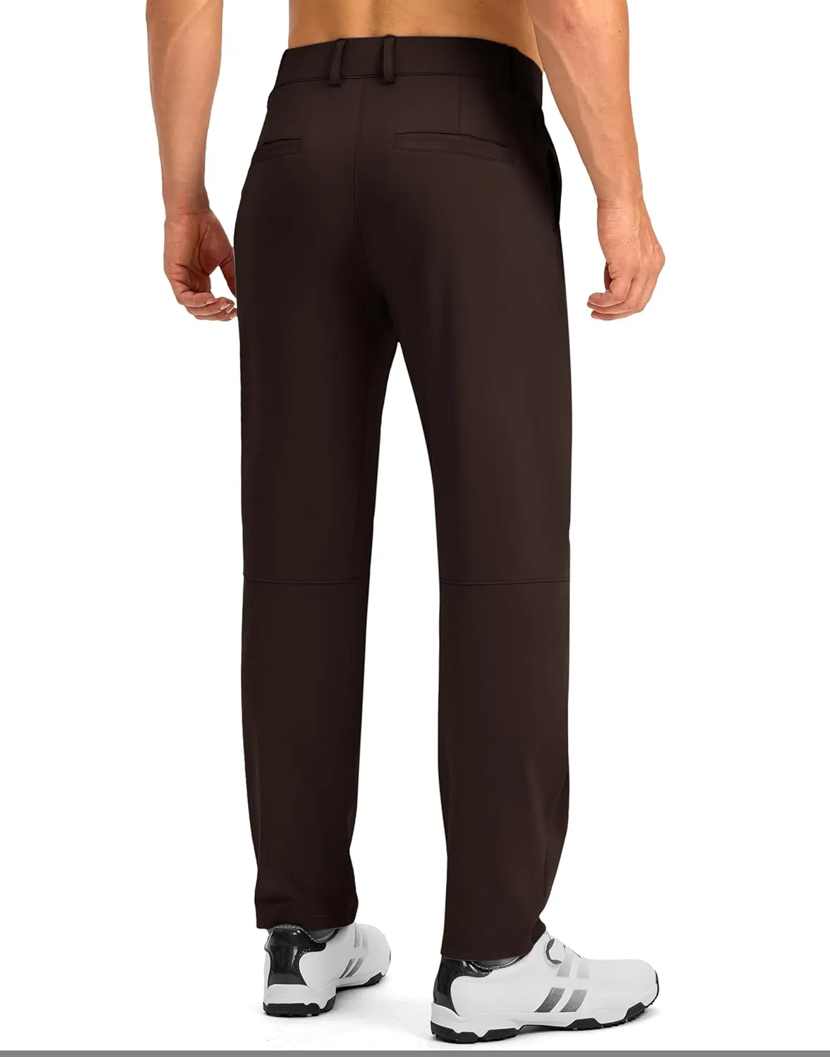 Soothfeel Men's Golf Pants with 5 Pockets Slim Fit Stretch Sweatpants Casual Travel Dress Work Pants for Men