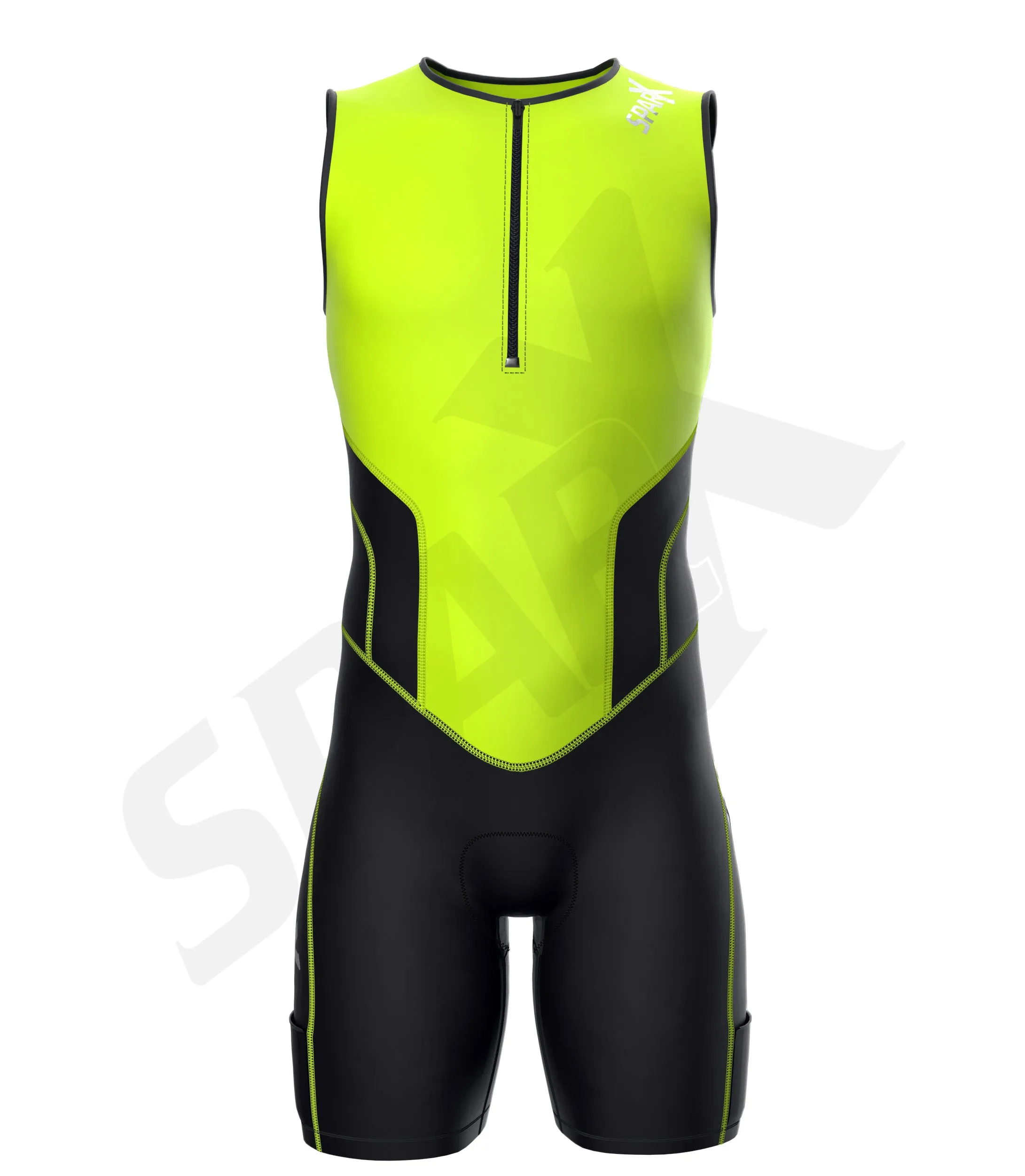 Sparx X Triathlon Suit Men Racing Tri Cycling Skin Suit Bike Swim Run Tri Suit