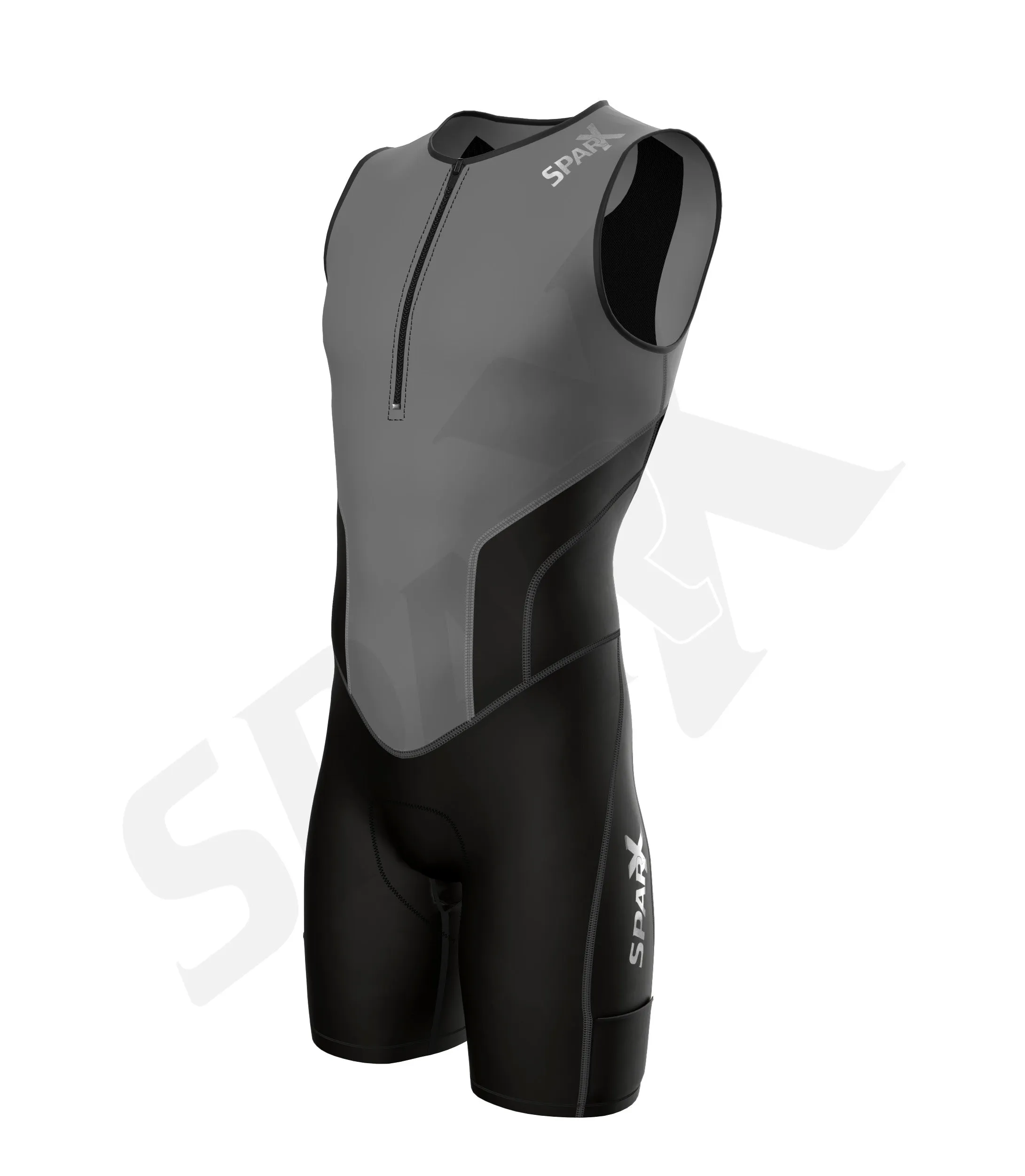 Sparx X Triathlon Suit Men Racing Tri Cycling Skin Suit Bike Swim Run Tri Suit