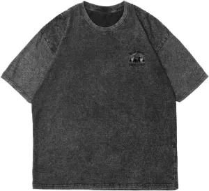 Stumble and Fall DonT Worry, ITS JUST A Scratch Classic Two Sides Retro Short Sleeve Shirt Men's Round Neck Sports T-Shirt