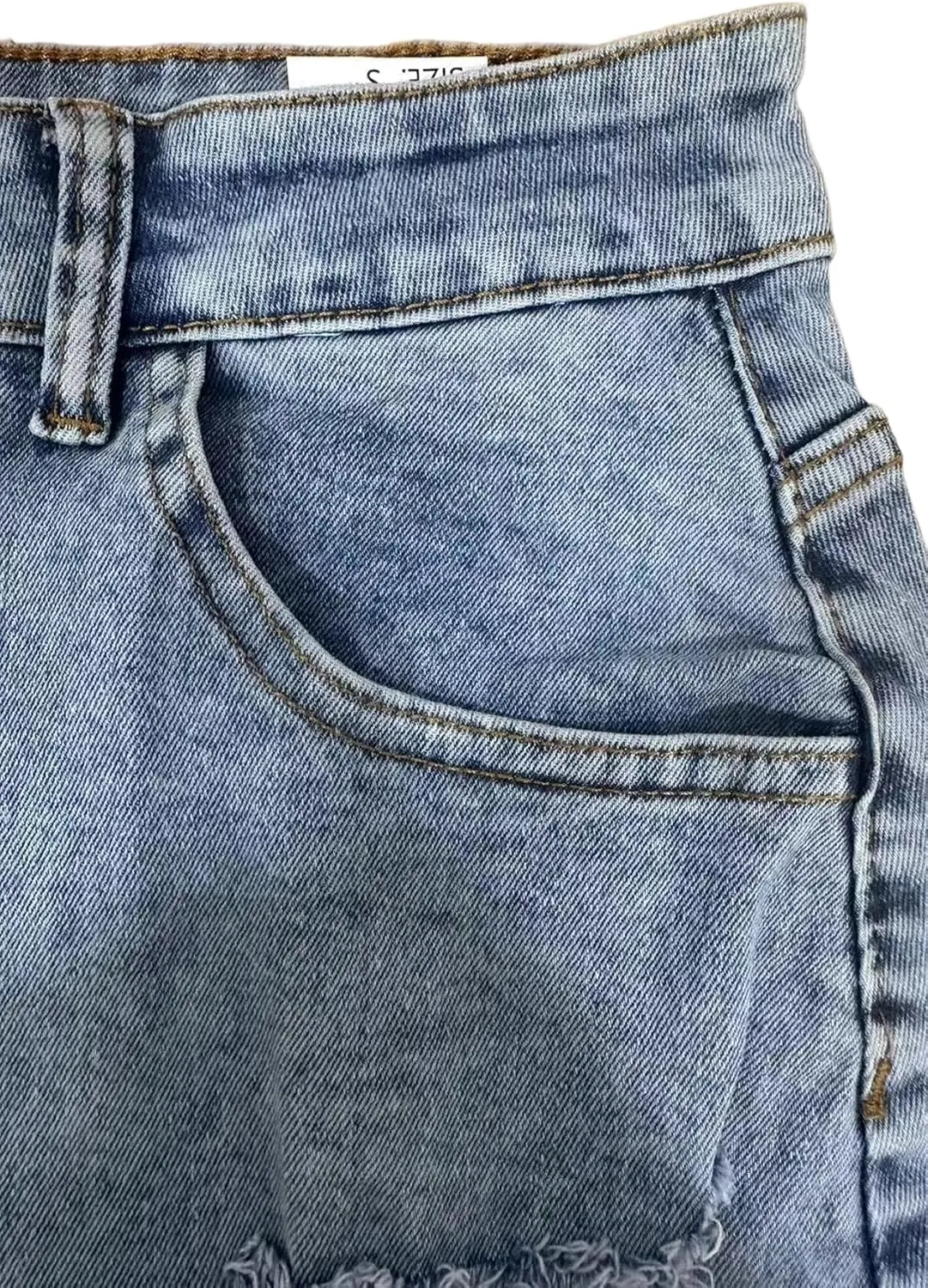 Tbahhir Women Maxi Denim Skirt Cargo High Waisted Jean Skirts Long with Slit Ripped Frayed Raw Hem Y2k Streetwear