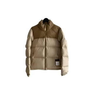 THE NORTH FACE 010 Golden Brown Beige Down Jacket