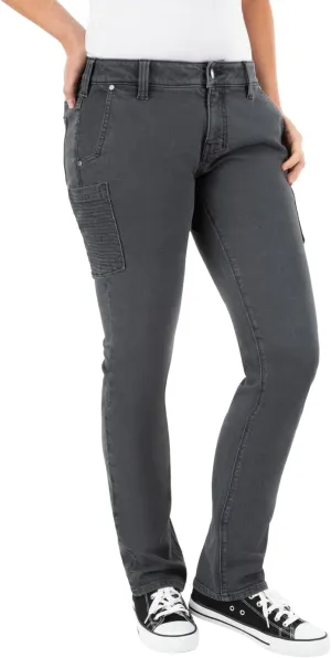 Vertx Kesher Womens Stretch OPS Tactical Pants with Pockets, Straight-Fit, for Work, Outdoor, Hiking, Denim