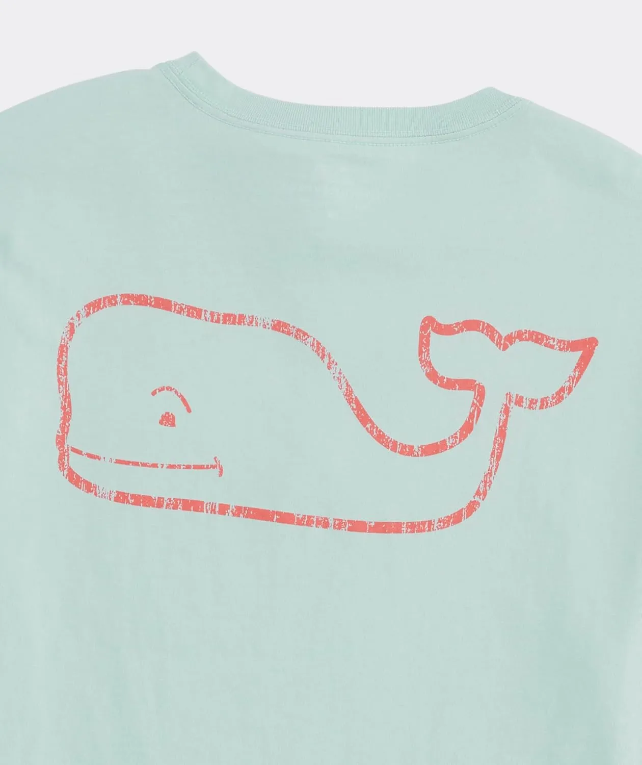 vineyard vines Men's Short-Sleeve Vintage Whale Pocket Tee