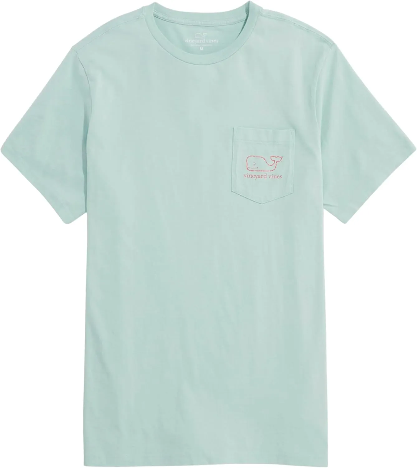 vineyard vines Men's Short-Sleeve Vintage Whale Pocket Tee