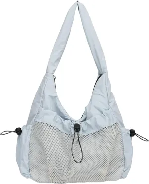 Womens Nylon Shoulder Bag Purse 2025 Trendy Lightweight Hobo Bag Soft Large Commute Tote Handbags for Travel Vacation
