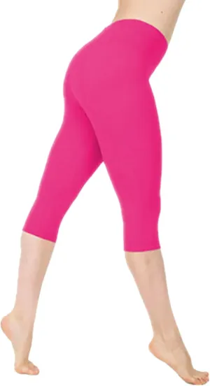 Womens Pants Women's Capri Yoga Pants with Pockets Essential High Waisted Legging for Workout Gym Yoga Pants, Large