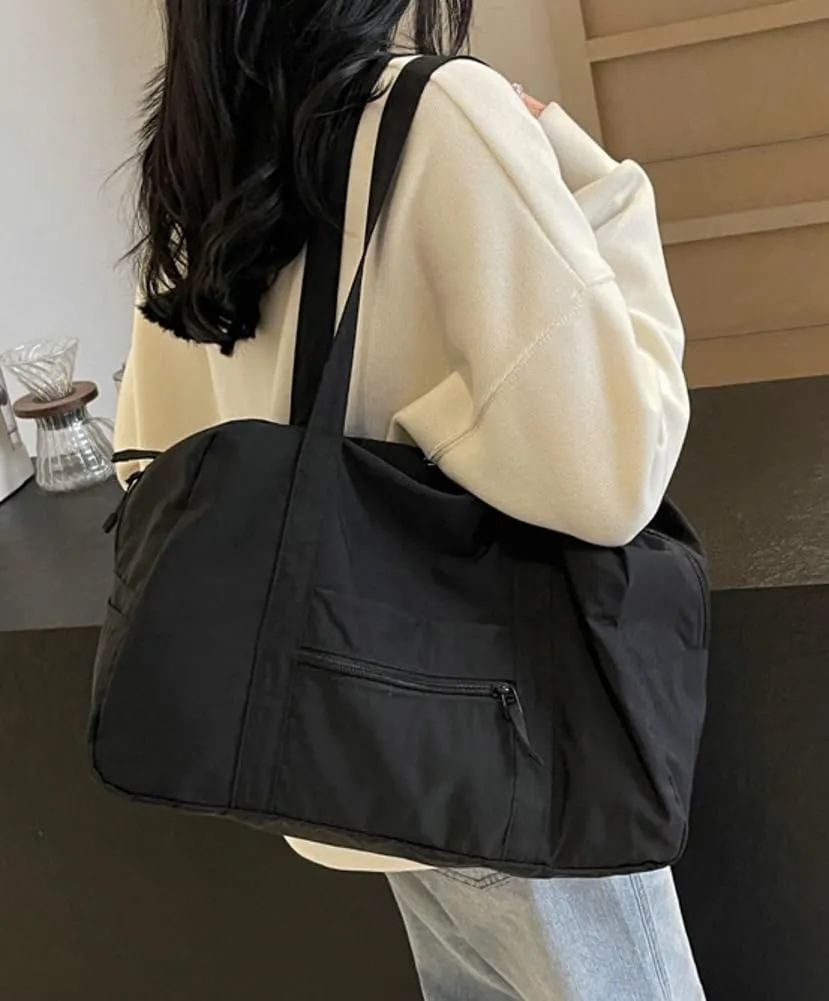 Womens Shoulder Handbag Lightweight Nylon Tote Handbags Large Purse Shopping Work Hobo Bags