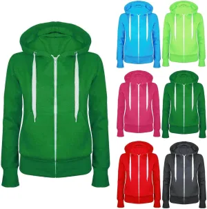 Womens Zip Up Hoodies Lightweight Casual Hoodie Long Sleeve Drawstring Hooded Sweatshirt Fall Outfits with Pockets