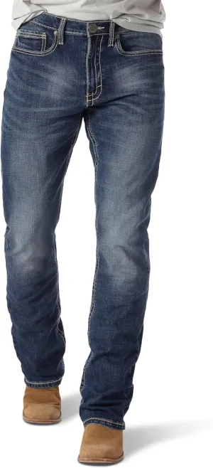 Wrangler mens 20x No. 42 Vintage Boot Cut Jeans, Midland, 33W x 36L US